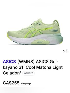 NWOT WOMEN'S GEL-KAYANO 31 RUNNING SHOES